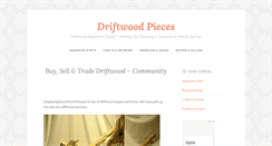 Desktop Screenshot of driftwood-pieces.com
